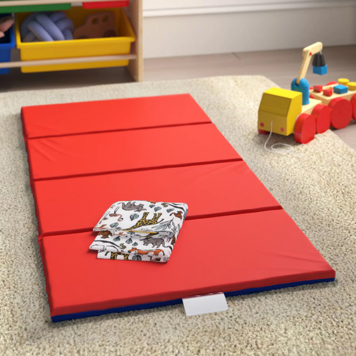 Children's Factory Tapis de sieste pliable d’une épaisseur de 2 po et